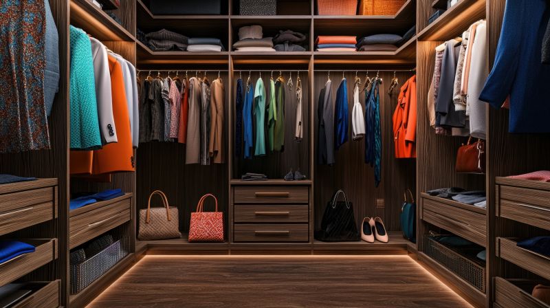 Walk-In Closet Organization Installation Design Trends